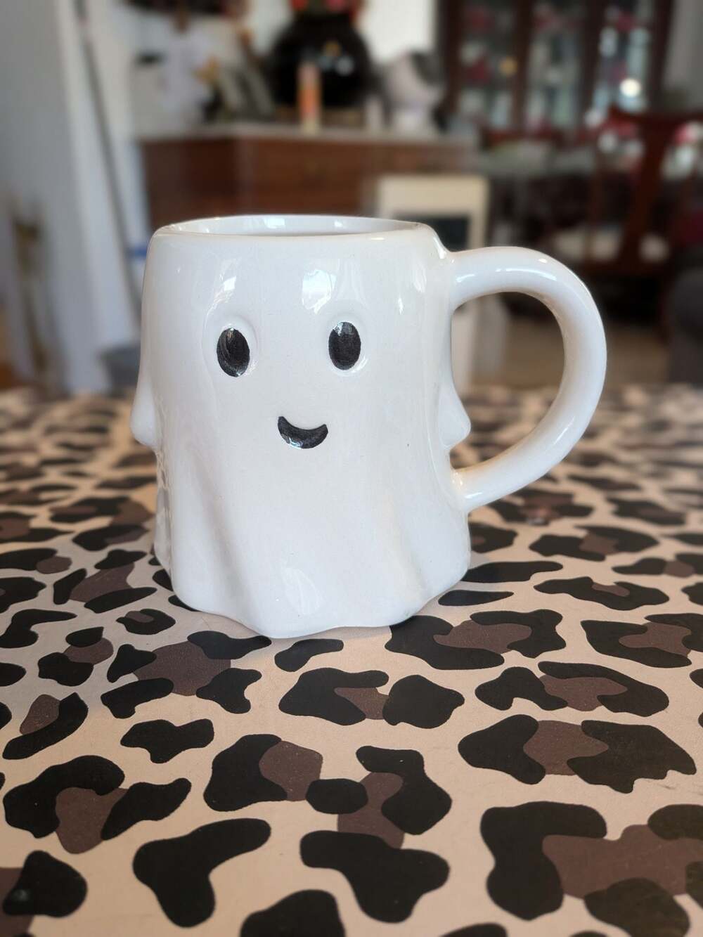 Royal Norfolk White Ceramic Cute Ghost Halloween Coffee Mug